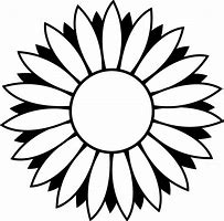 Image result for Flower Outline Clip Art Free