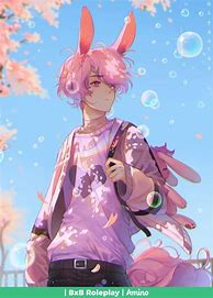 Image result for Anime Boy in Pink