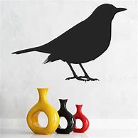 Image result for Bird Wall Stickers Black and White