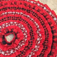 Image result for Buffalo Plaid Tree Skirt for Christmas