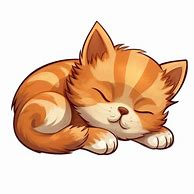 Image result for Sleeping Cat Coloring