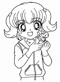 Image result for Kid-Appropriate Anime Coloring Pages