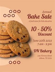 Image result for Bake Sale Price List Template