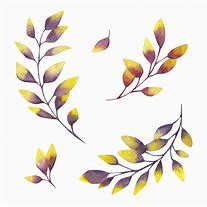 Image result for Watercolor Abstract Leaves