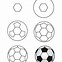 Image result for Soccer Ball Outline 2D Design