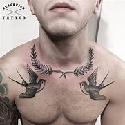 Image result for Wreath Chest Tattoo