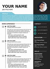 Image result for Resume Templates for Microsoft Word Free