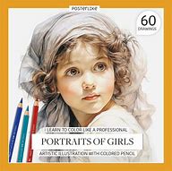 Image result for Colored Pencil Portraits