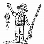 Image result for Coloring Pages of a Fisherman