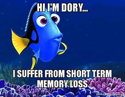 Image result for Dory Finding Nemo Meme