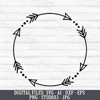 Image result for Arrow Wreath SVG