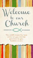 Image result for Church Welcome Cards