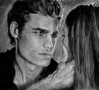 Image result for Drawings of Vampire Diaries Stefan as a Ripper