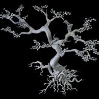 Image result for 3D Model Scary Tree