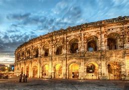 Image result for Large Old Painting of Old Ruins