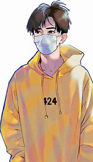 Image result for Anime Boy in Hood