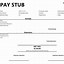 Image result for Commission Pay Stub Template