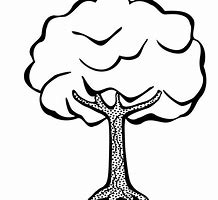 Image result for Tree Line Art PNG