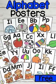 Image result for Alphabet Posters Free