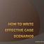 Image result for Case Scenario Examples