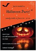 Image result for Free Printable Scary Halloween Invitations