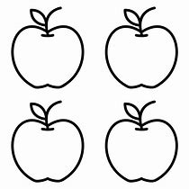 Image result for Small Apple Outline