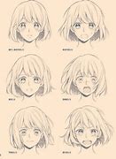 Image result for Anime Face Reference Model