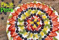 Image result for Fruit Pizza Graham Cracker Crust Recipe