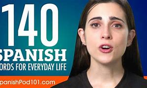 Image result for Beginner Spanish Vocabulary