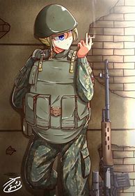 Image result for Military Anime Girl 1920X1080