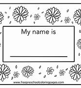 Image result for Color My Name Coloring Pages