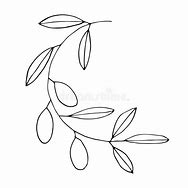 Image result for Curved Olive Branch Green Clip Art