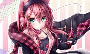 Image result for Anime Gamer Girl Headphones