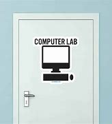 Image result for Computer Lab Sign