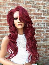 Image result for Crazy Red Hair Wig