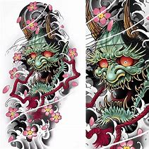 Image result for Japanese Oni Dragon Sleeve