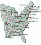 Image result for East United States Map