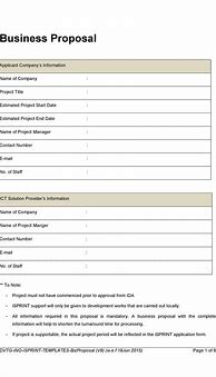 Image result for Proposal Template Word Document