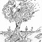 Image result for Intricate Tree Coloring Page