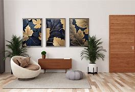 Image result for Modern Leaf Art in Room