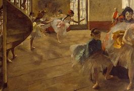 Image result for Ballet Rehearsal Edgar Degas