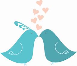 Image result for Two Love Birds Drawing