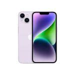 Image result for iPhone 14 Purple with Clear Case