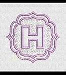 Image result for Letter H Monogram SVG Little Girl