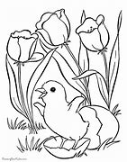 Image result for Flower Coloring Pages with Birds