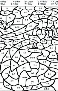 Image result for Math Coloring Pages Multiplication