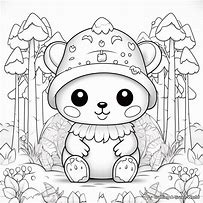 Image result for Cute Kawaii Red Panda Coloring Pages