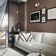 Image result for brown living room paint