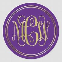 Image result for Gold Monogram Initial Necklace