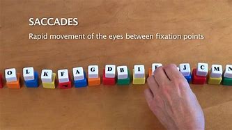 Image result for Saccadic Eye Movements Center